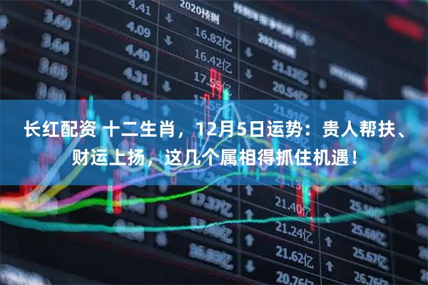 长红配资 十二生肖，12月5日运势：贵人帮扶、财运上扬，这几个属相得抓住机遇！